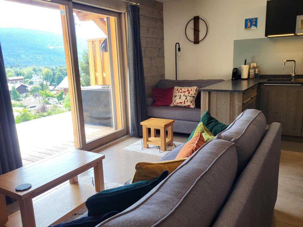 Plein Soleil Modern 3 Bedroom Apartment With Stunning Mountain Views ซาโมอ็องส์ ภายนอก รูปภาพ