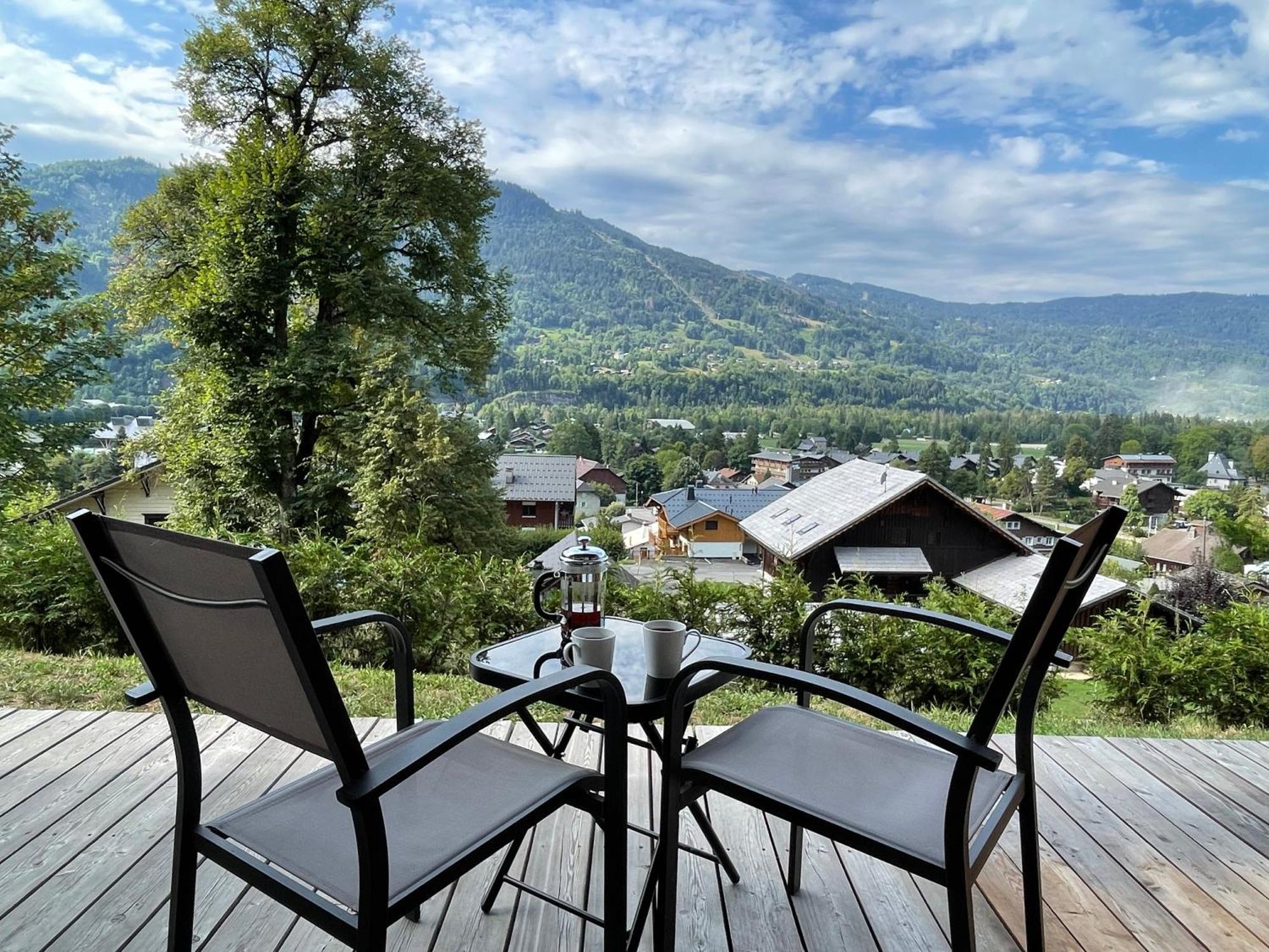 Plein Soleil Modern 3 Bedroom Apartment With Stunning Mountain Views ซาโมอ็องส์ ภายนอก รูปภาพ